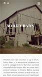 Mobile Screenshot of boredbarn.ca